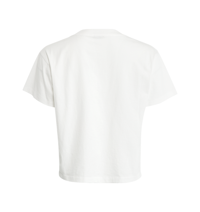 Image 2 of 2 - WHITE - BODE Printed Ballerinas Tee featuring short sleeves, graphic print, crew neck and straight hem. 100% cotton. Made in Portugal. 