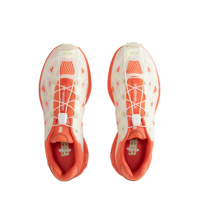 Image 5 of 5 - ORANGE - SALOMON XT-Whisper Sneaker featuring Quicklace system, Contagrip outsole, round stiffened toe and reinforced heel counter. 