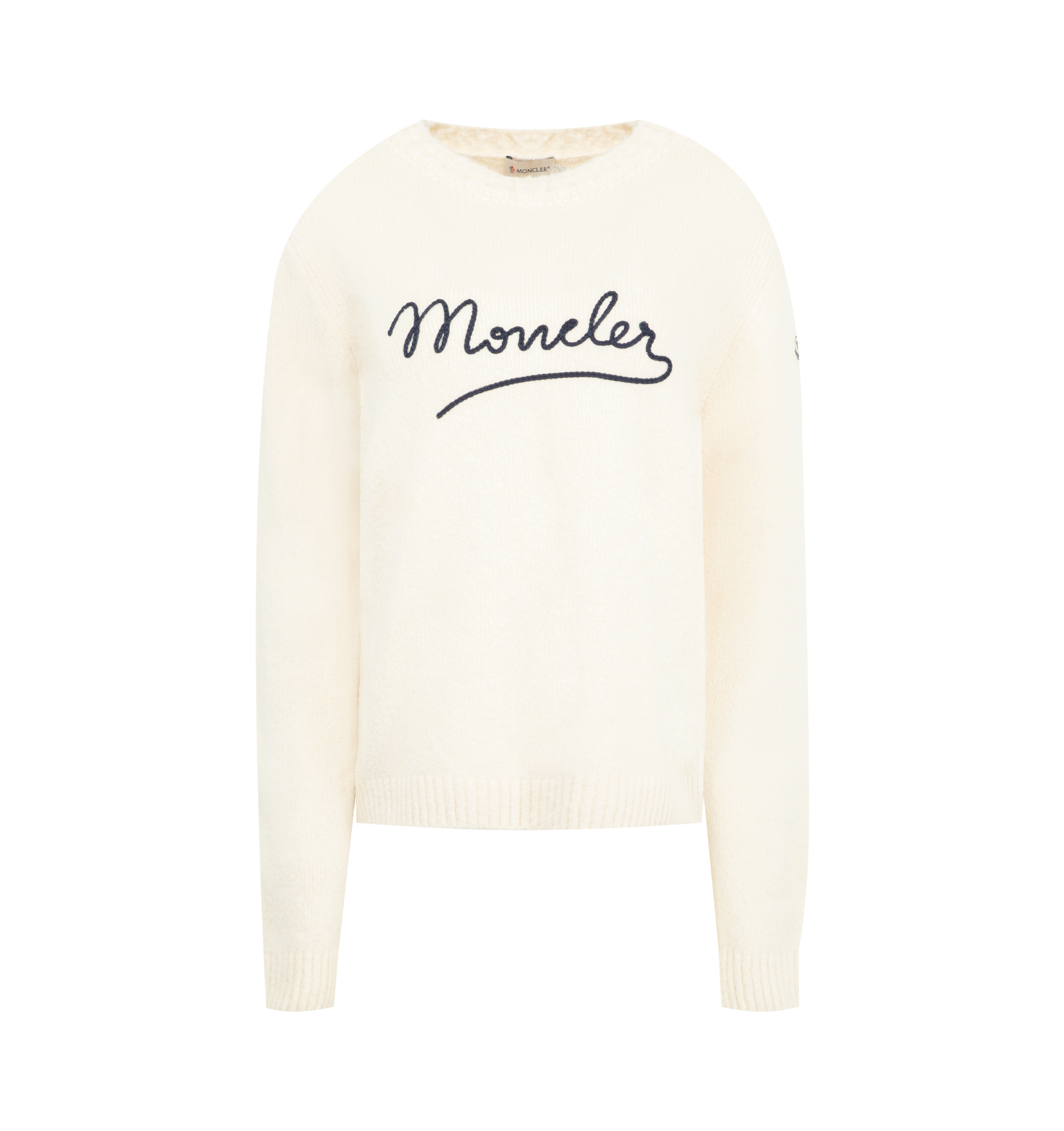 EMBROIDERED LOGO SWEATER