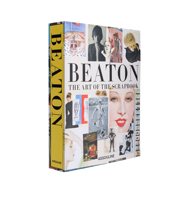 Image 1 of 7 - MULTI - Assouline Cecil Beaton: The Art of the Scrapbook is a luxury coffee table book that celebrates the extraordinary life and creative vision of one of the twentieth century's most influential photographers through previously unpublished scrapbook pages, archival imagery, and personal memorabilia. Curated by James Danziger, this designer hardcover book offers a rare glimpse into Cecil Beaton's artistic process, showcasing his iconic photographs, magazine clippings, sketches, and visual in 