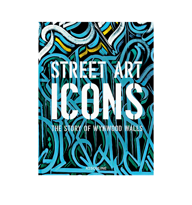 Image 2 of 5 - BLUE - Assouline Street Art Icons: The Story of Wynwood Walls is a luxury coffee table book that celebrates the evolution of street art through the story of Miami's iconic Wynwood Walls, the world's premier outdoor street art museum. Written by Jessica Goldman Srebnick and Hal Rubenstein, this designer hardcover book features never-before-seen photography, exclusive commentary from renowned artists including Shepard Fairey, Kenny Scharf, Maya Hayuk, and Ron English, and a comprehensive look a 