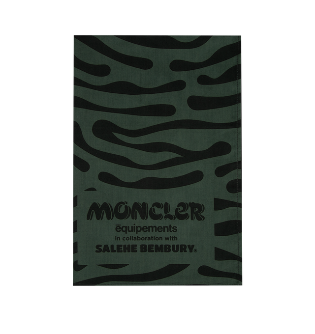 MONCLER X SALEHE BEMBURY PRINTED COTTON SCARF