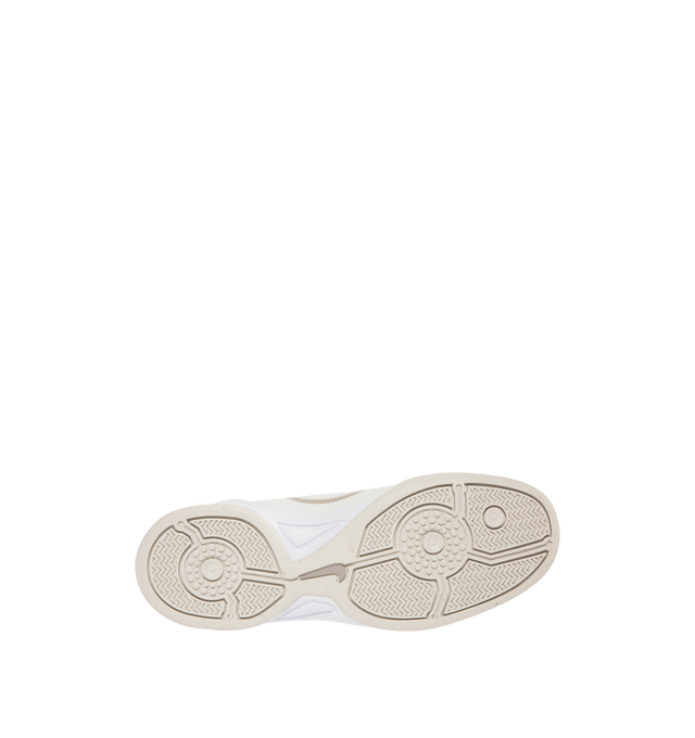 Image 4 of 5 - WHITE - NIKE T90 Sneaker featuring an OG quilted upper, asymmetrical lacing, synthetic upper, branded details, foam midsole and a flat rubber outsole. 