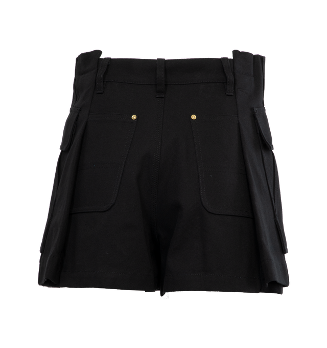 BLACK - SACAI X CARHARTT WIP shorts. 