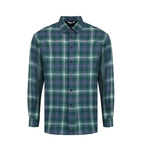AIRY WOOL CHECK SHIRT (MENS) – HIRSHLEIFERS