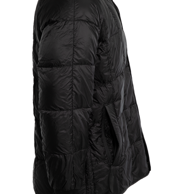 Image 3 of 3 - BLACK - CANADA GOOSE Hexode Jacket featuring power Stretch cuffs enhance fit and add comfort, hem is longer in the back for added coverage and protection, 2 exterior pockets and snap button closure. 100% nylon. 