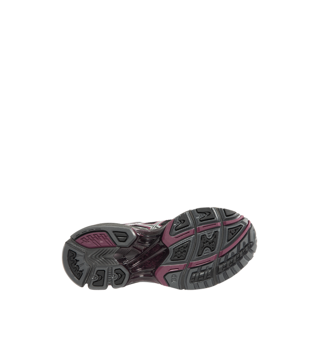 Image 4 of 5 - RED - ASICS Gel-Nimbus 10.1 Sneaker featuring asymmetric mesh upper, TRUSSTIC system, EVA foam midsole and GEL technology. 