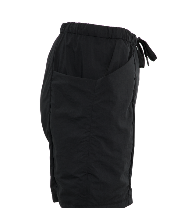 Image 3 of 4 - BLACK - Teatora Shorts with Dynamic Storage Capacity, heat wave cancelling technology, elasticated waistband 4 pockets, ventilation and quick-drying and packable fabric. 87% Nylon / 10% Polyester / 3% Polyurethane.  