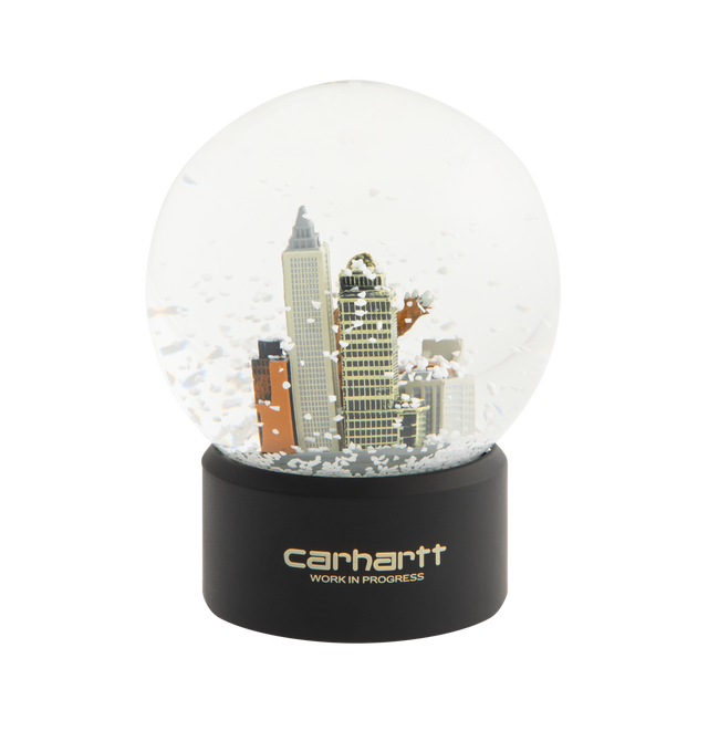 Image 2 of 2 - MULTI - CARHARTT WIP Wiptopia Snow Globe featuring 3D design incorporated in a traditional globe, embossed graphic on the front and script logo print on the back. 4.1 x 2.4 inch. Glass. 