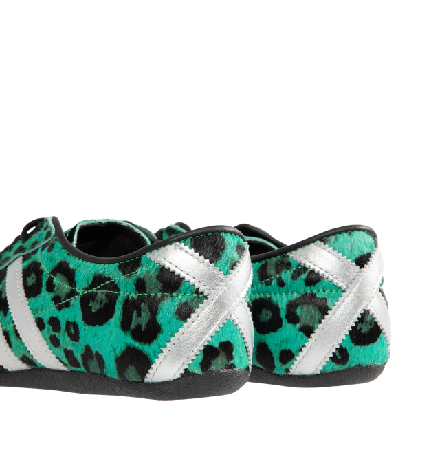Image 3 of 5 - GREEN - ADIDAS Tokyo Sneaker featuring leather and synthetic upper, lacing system, textile and synthetic lining, rubber outsole and padded collar. 