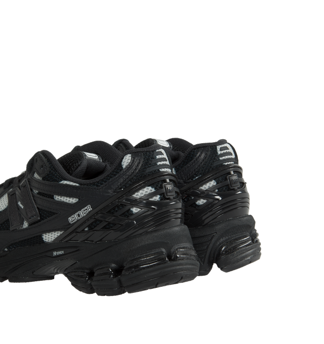 Image 3 of 5 - BLACK - NEW BALANCE 1906R Polka Dot Sneakers featuring mesh upper, leather overlays, all-over printed pattern, ABZORB midsole, N-ergy technology and stability web outsole. 