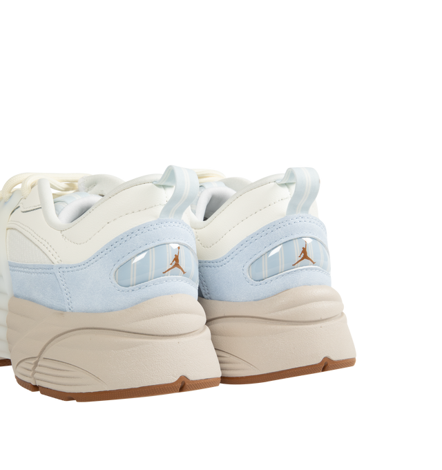 Image 3 of 5 - WHITE - JORDAN Trunner O/S Sneaker featuring responsive foam underfoot, plush tongue and collar and molded plastic support wings. 