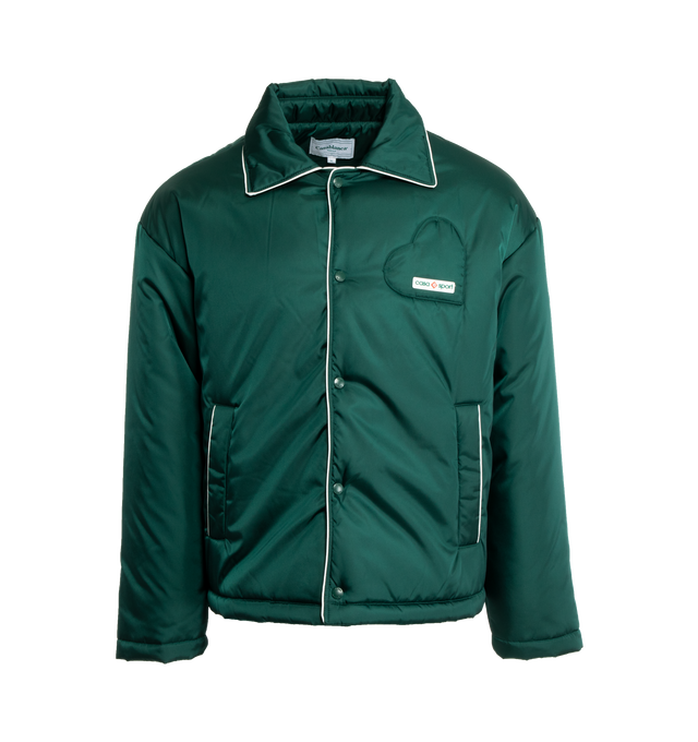 NYLON PADDED COACH JACKET (MENS)