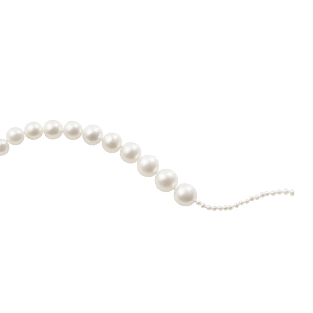 Image 2 of 2 - WHITE - SOPHIE BILLE BRAHE petite Peggy bracelet in 14k yellow gold with fresh water pearls and a clasp fastening. Freshwater pearls: China. Made in Denmark.  