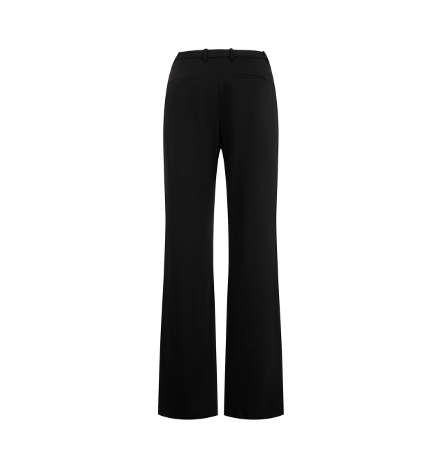 Image 2 of 3 - BLACK - Jil Sander Men's Wool Trouser 259 AW 30 are crafted from premium virgin wool and feature a tailored silhouette. The smooth wool fabrication provides structure, comfort, and lasting wear. Main Material: 100% Virgin Wool. Made in Italy. 