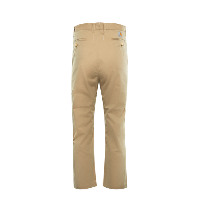 Image 2 of 3 - NEUTRAL - JUNYA WATANABE X CARHARRT Trousers featuring belt loops, button fly closure, two side pockets, two back pockets and logo patch at back. 100% cotton. Made in Japan. 