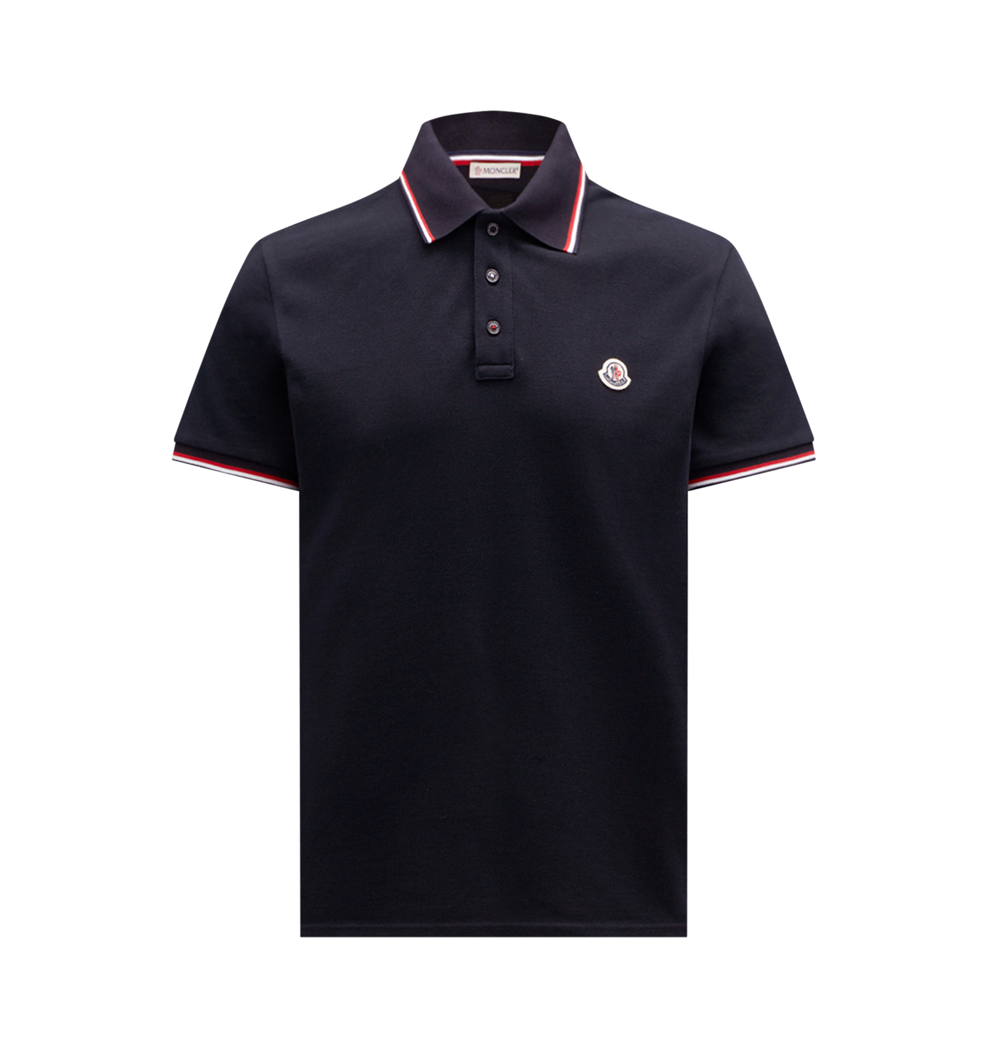 TRICOLOR COTTON POLO SHIRT