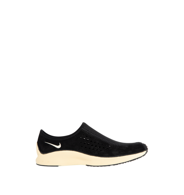Image 1 of 5 - BLACK - NIKE Air Superfly Moc Sneaker featuring a slip-on design for a sleek, stealthy look, larger vent holes keep the Superfly DNA intact while offering increased breathability and rubber in the outsole gives you everyday traction. 