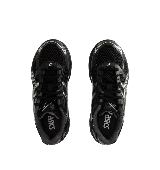 Image 5 of 5 - BLACK - ASICS Gel-1130 Sneaker featuring suede overlays, breathable mesh underlays, synthetic leather paneling, GEL technology in the heel, TRUSSTIC support system and dyed sockliner. 