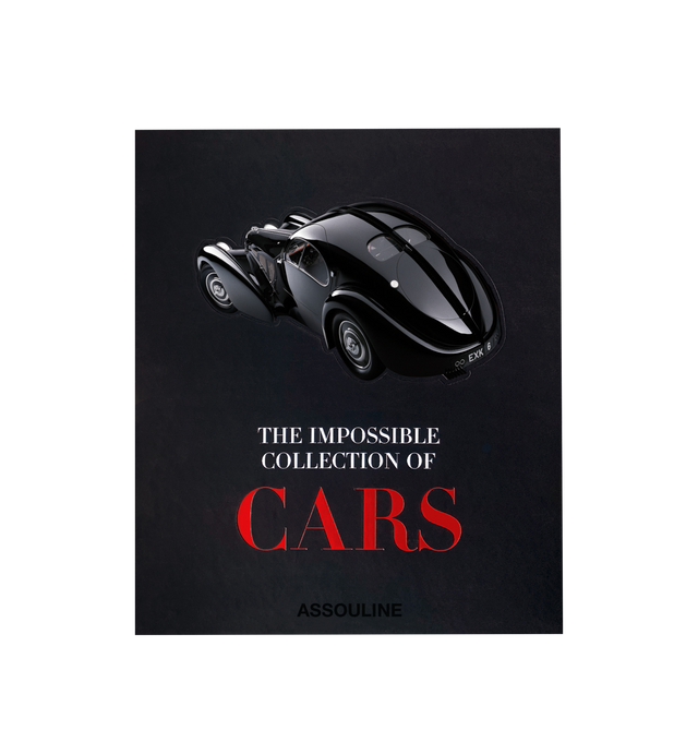 Image 2 of 6 - BLACK - Assouline The Impossible Collection of Cars is a luxury coffee table book that celebrates the world's 100 most exceptional automobiles of the twentieth century through expert storytelling, rare photography, and archival imagery. Written by Pulitzer Prize-winning automotive journalist Dan Neil, this handcrafted Ultimate Collection volume showcases legendary vehicles ranging from the 1909 Blitzen Benz to the 1996 McLaren F1, including iconic automobiles once owned by Marlene Dietrich, R 