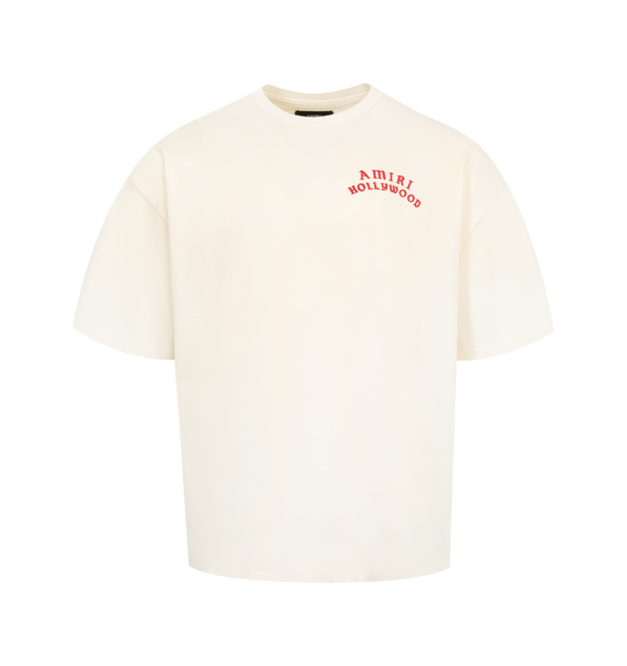 【関税込み】AMIRI ベージュ 'Amiri Hollywood' Tシャツ beige-amiri-hollywood-t-shirt.jpg