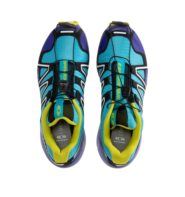 Image 5 of 5 - MULTI - SALOMON Speedcross 3 featuring synthetic & textile upper, Quicklace lacing system, textile lining, SensiFit construction and rubber outsole. 