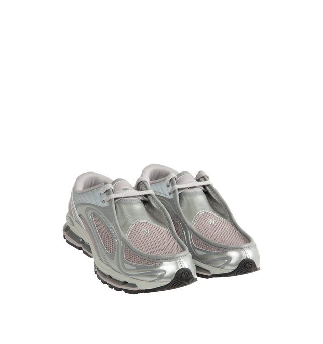 Image 2 of 5 - GREY - New Balance Unisex 1890A Sneakers are crafted with a synthetic upper and feature a progressive apron upper construction that lends a refined, elevated aesthetic to the silhouette. Designed for comfortable everyday wear, the sneaker is equipped with ABZORB midsole cushioning, which absorbs impact through a combination of cushioning and compression resistance, while ABZORB SBS heel cushioning delivers enhanced stability and comfort. An ultra-stable heel further supports all-day wear, bal 