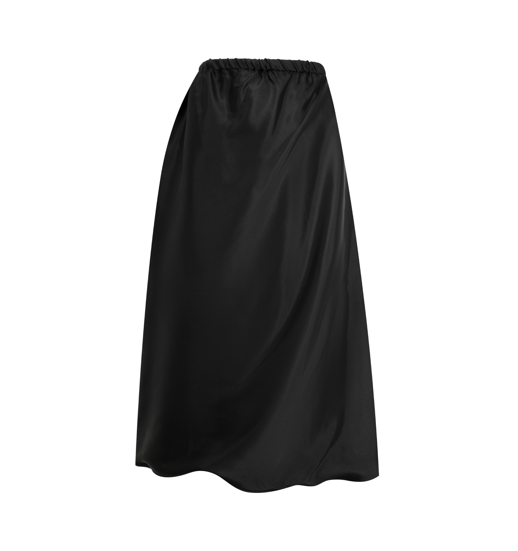 WASHED TWILL SKIRT