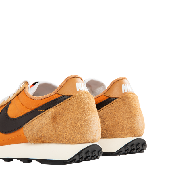 Image 3 of 5 - BROWN - NIKE Daybreak SP Sneaker featuring breathable mesh and shaggy suede upper, vintage waffle outsole, lace up closure, foam midsole and rubber outsole. 