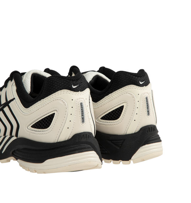 Image 3 of 5 - WHITE - NIKE Air Pegasus 2005 Sneaker featuring synthetic leather and textile upper, Nike Air technology, waffle-inspired outsole, foam midsole and rubber outsole. 