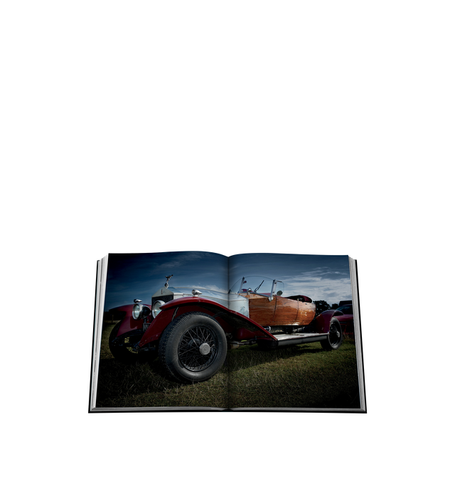 Image 4 of 4 - BLACK - Assouline Vintage Cars (2nd Edition) is a luxury coffee table book that celebrates the artistry, engineering, and enduring beauty of the world's most iconic vintage automobiles through breathtaking photography and engaging storytelling. Featuring an introduction by renowned automotive historian Ken Gross and original photography by Laziz Hamani, this designer canvas hardcover book explores legendary models, exceptional craftsmanship, and the passionate collectors who preserve these ti 