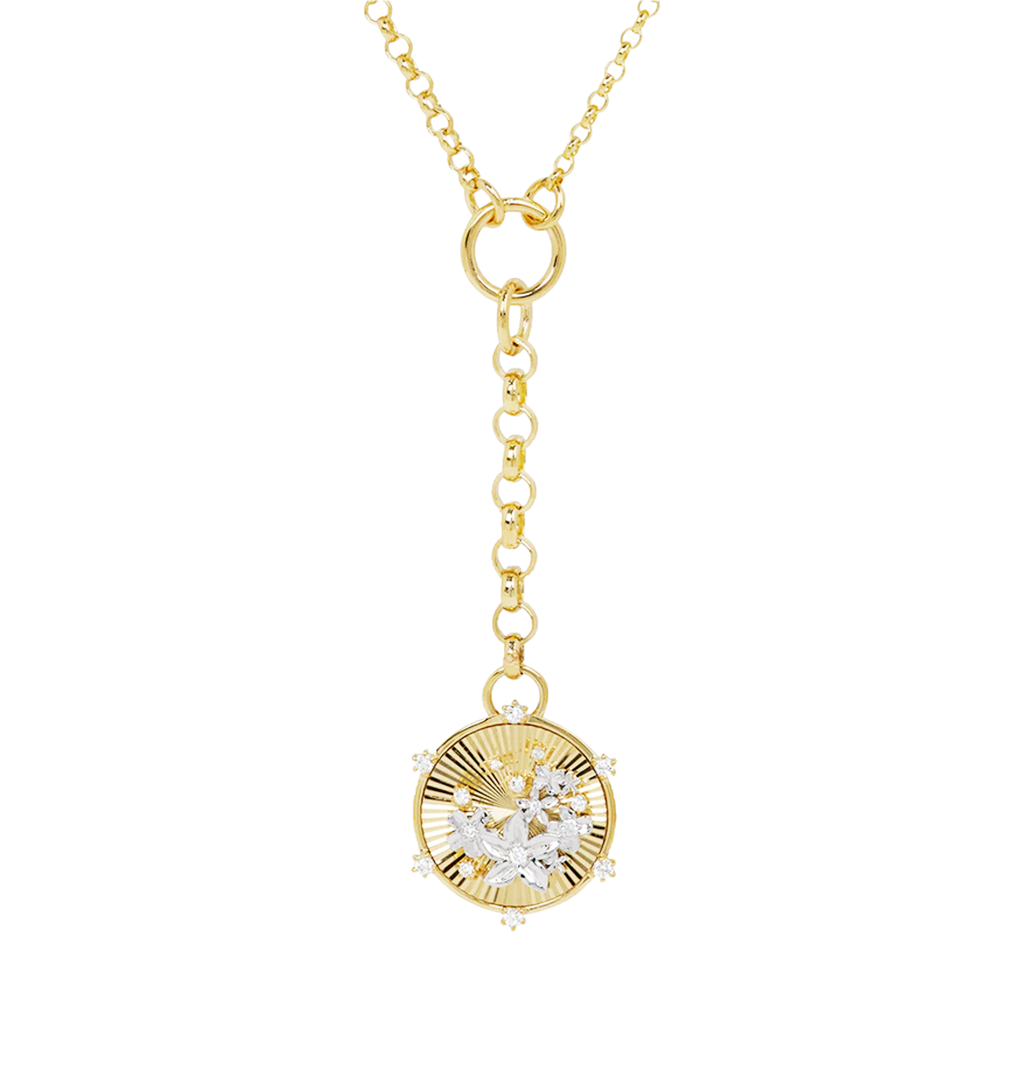 BLOSSOMS SMALL BELCHER NECKLACE