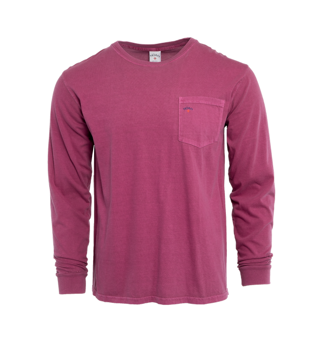 LONG SLEEVE CORE LOGO POCKET TEE (MENS)