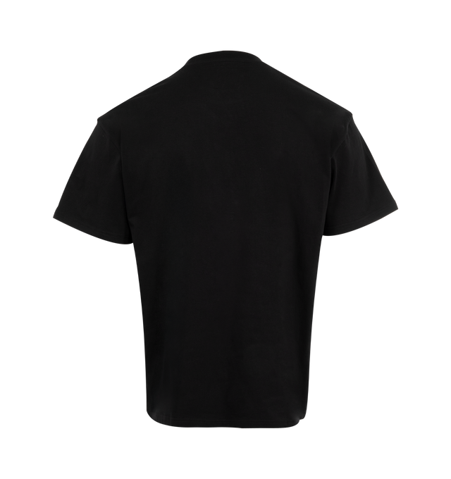 Image 2 of 2 - BLACK - Carhartt WIP Greatest Flicks T-Shirt is made from a lightweight cotton jersey and in a loose fit with short sleeves and graphic print at the front. 100% Cotton (organic). 