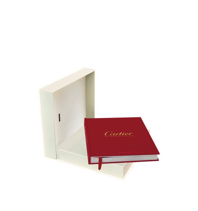 Image 5 of 6 - WHITE - ASSOULINE Cartier: The Impossible Collection, Book by Herve Dewintre featuring one of the worlds premier luxury jewelers since the nineteenth century, Cartier evokes a world of artistry and beauty, a legacy of unequaled prestige. Silk hardcover book in a silk clamshell case lined with suede, 224 pages, 195 illustrations, approx. 19"L x 16"W x 3"D. Made in Italy. 