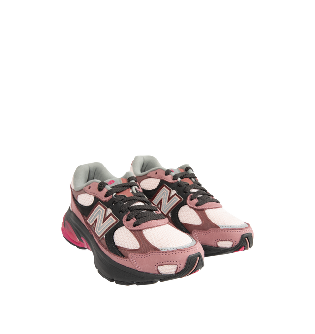 Image 2 of 5 - PINK - NEW BALANCE U2010V1 Sneaker featuring breathable mesh with soft suede overlays, FuelCell foam, ABZORB-backed sole unit and lace-up fastening. 