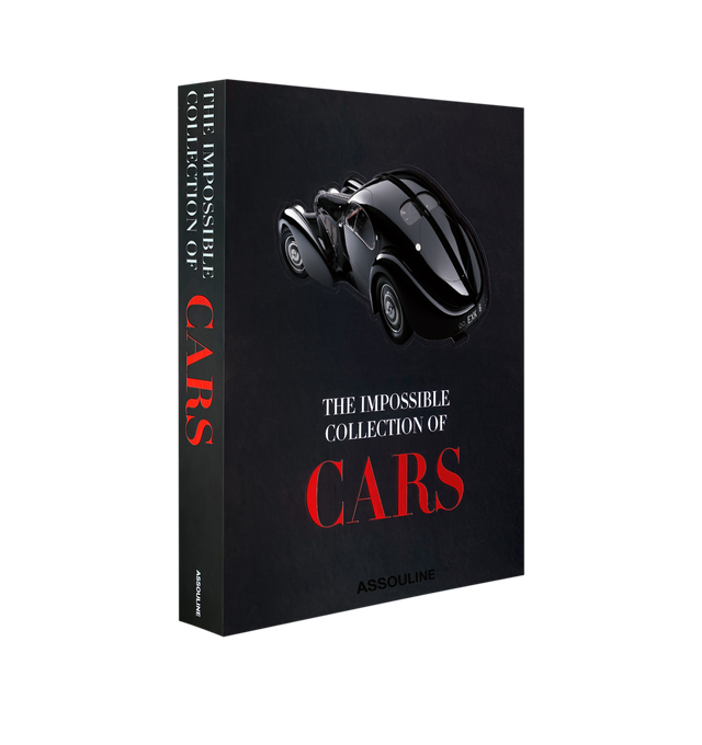 Image 1 of 6 - BLACK - Assouline The Impossible Collection of Cars is a luxury coffee table book that celebrates the world's 100 most exceptional automobiles of the twentieth century through expert storytelling, rare photography, and archival imagery. Written by Pulitzer Prize-winning automotive journalist Dan Neil, this handcrafted Ultimate Collection volume showcases legendary vehicles ranging from the 1909 Blitzen Benz to the 1996 McLaren F1, including iconic automobiles once owned by Marlene Dietrich, R 