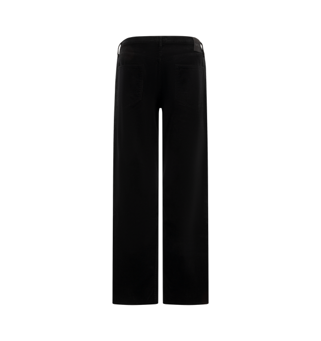 Image 2 of 3 - BLACK - Tom Ford Men's black 50's straight fit denim, is crafted in stretch selvedge denim. An extra comfort is added through subtle stretch, while a modern reinterpretation is given by the washed black finish. Composition: 98% cotton 2% elastane. Made in the US. 