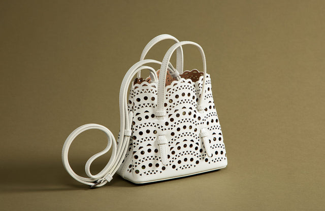 Alaia white handbag