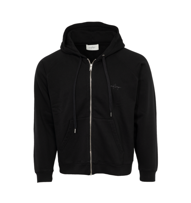 Designer black 2025 zip up hoodie