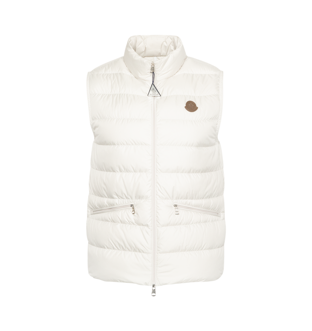 White moncler gilet deals mens