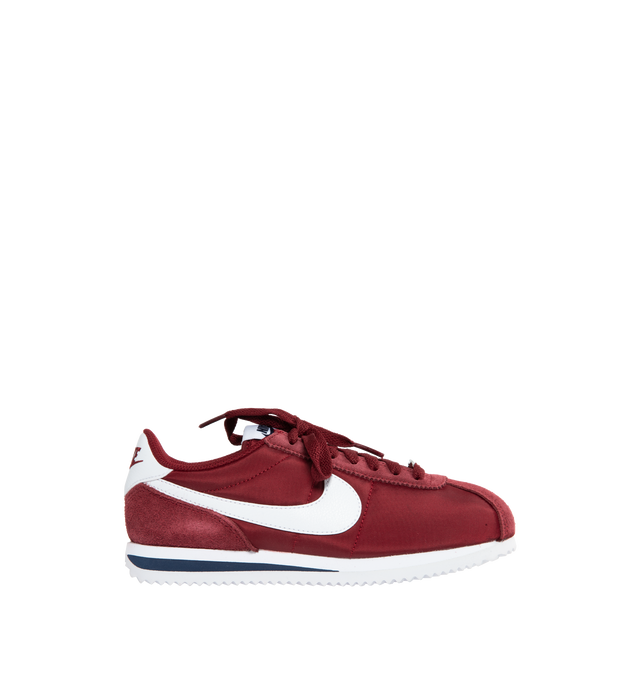 Red nike cortez nylon sales