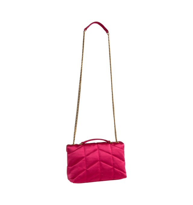 Saint Laurent Toy Monogram Puffer Bag - Pink Crossbody Bags