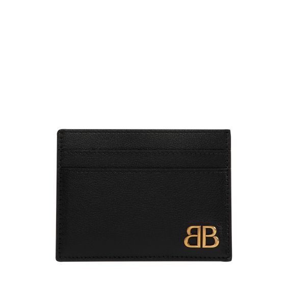 【関税&送料込】Balenciaga Black Leather Monaco Card Holder MONACO CARD HOLD – HIRSHLEIFERS
