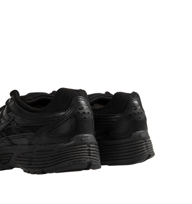 Image 3 of 5 - BLACK - Nike P-6000 Premium Sneakers feature a throwback style with mesh overlays, cushioned insoles, and rubber outsoles. 