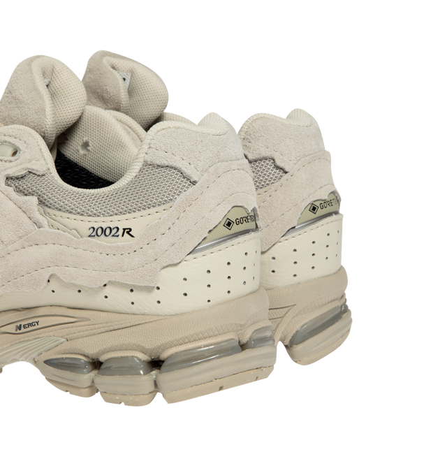 Image 3 of 5 - NEUTRAL - NEW BALANCE 2002DX Sneaker featuring ABZORB midsole, ABZORB SBS heel cushioning, N-ergy Technology for shock absorption, Stability Web outsole technology, GORE-TEX waterproof fabric and suede and mesh upper. 