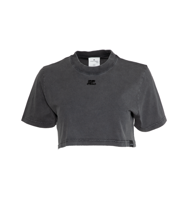 CROPPED DRY JERSEY T-SHIRT (WOMENS)