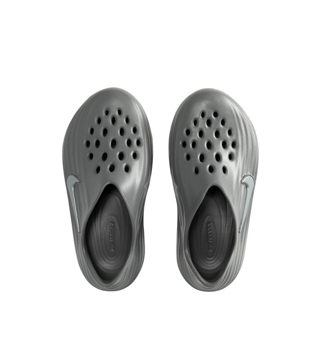 Image 5 of 5 - GREY - NIKE ReactX Rejuven8 Shoe featuring ReactX upper and midsole surround your feet in soft, responsive comfort, sticky rubber outsole, extra room at the forefoot and ventilation holes for breathability. 