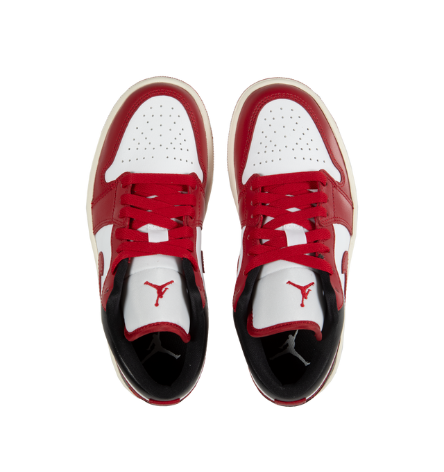 Image 5 of 5 - MULTI - JORDAN Air Jordan 1 Low featues encapsulated Air-Sole unit, genuine leather in the upper and solid rubber outsole. 