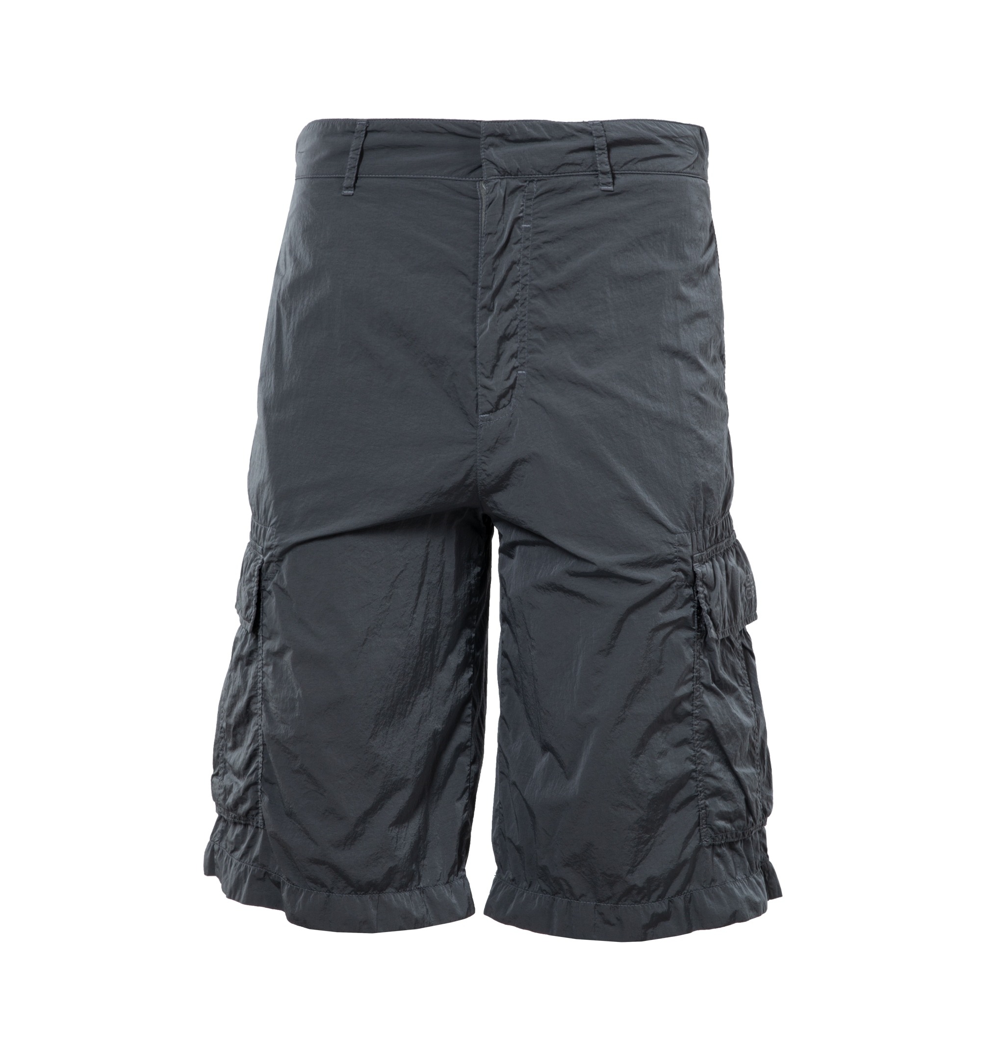 sacai belted cargo shorts - Grey